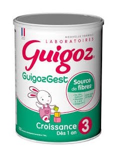 Guigoz 3 Croissance Fibres Lait 800g